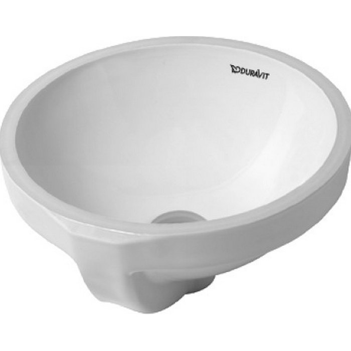 Duravit Architec Ceramic Circular Undermount Bathroom Sink with